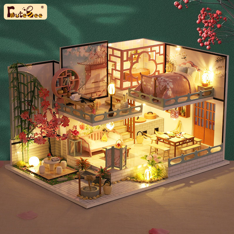 Cutebee dollhouse miniature with furniture online