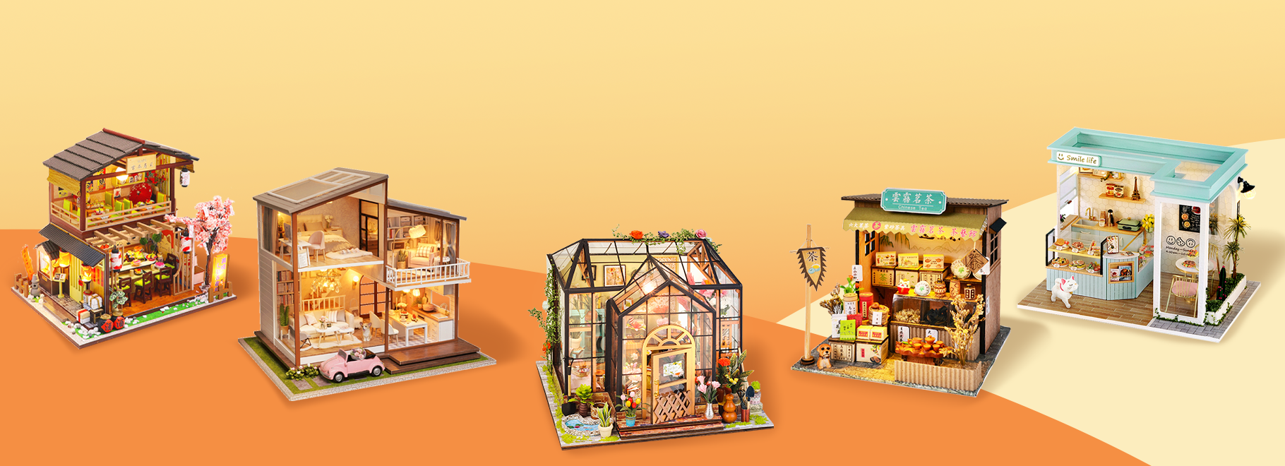 Flever Dollhouse DIY Book Nook Miniature Kit, Bookshelf Insert Decor, 3D  Wooden Puzzle Booknook Miniature Kit, Creative Assembled Bookends for