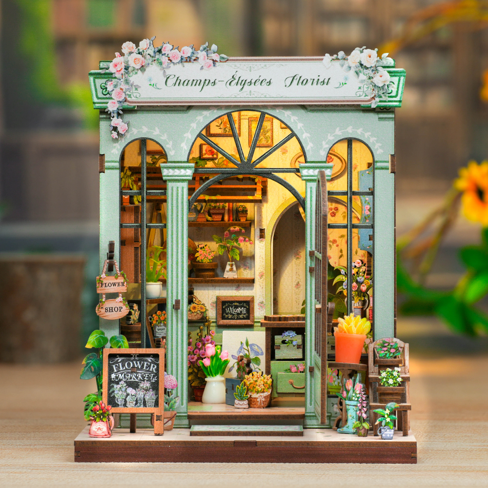 CUTEBEE DIY Book Nook Kit | Champs-Élysées  Florist