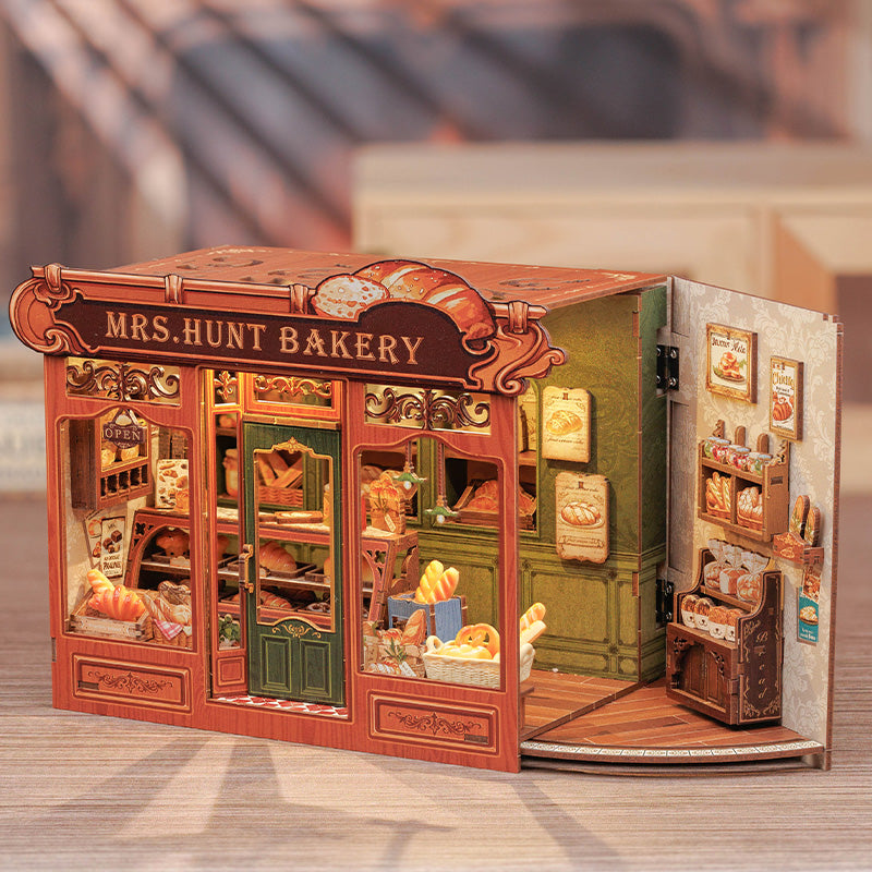 CUTEBEE DIY Dollhouse Kit | MRS.HUNT BAKERY