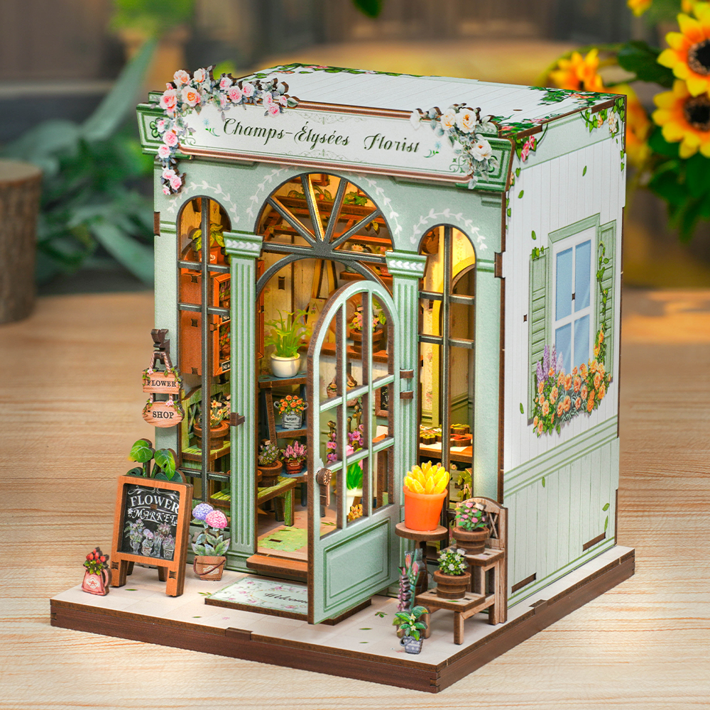 CUTEBEE DIY Book Nook Kit | Champs-Élysées  Florist