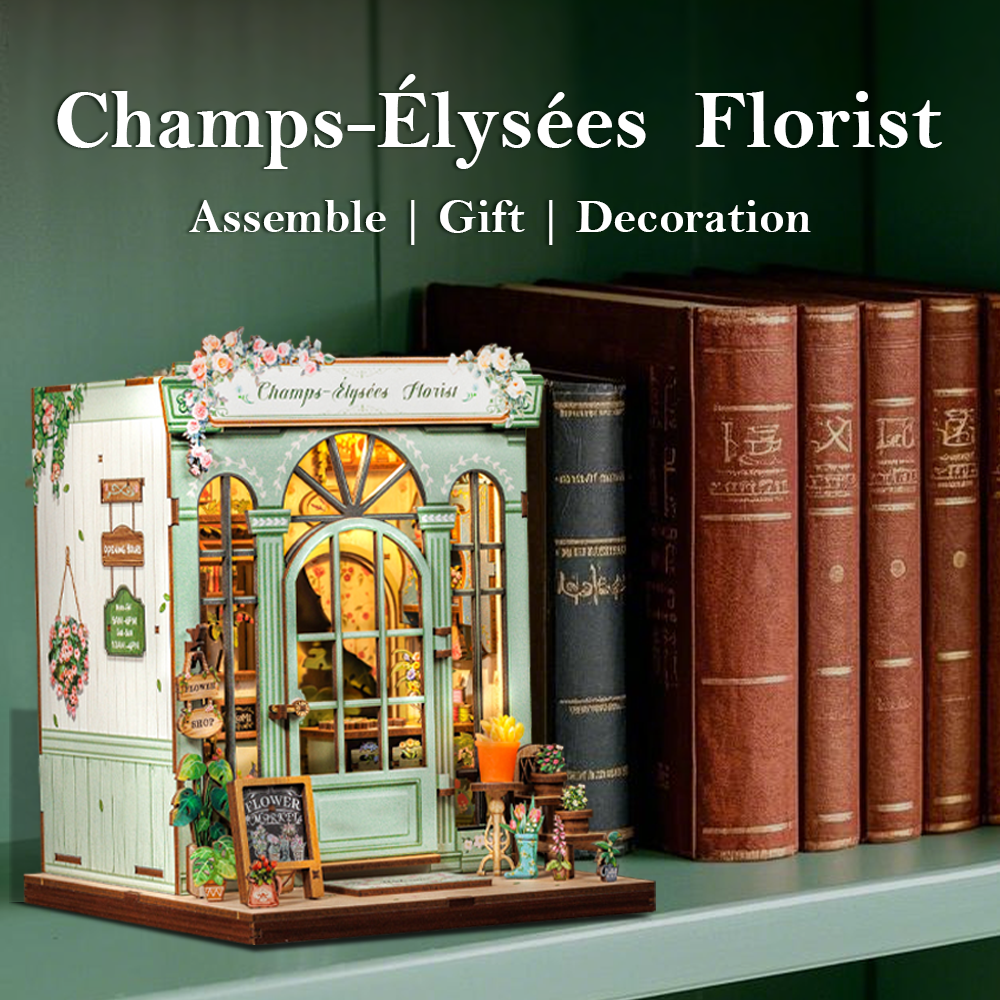 CUTEBEE DIY Book Nook Kit | Champs-Élysées  Florist