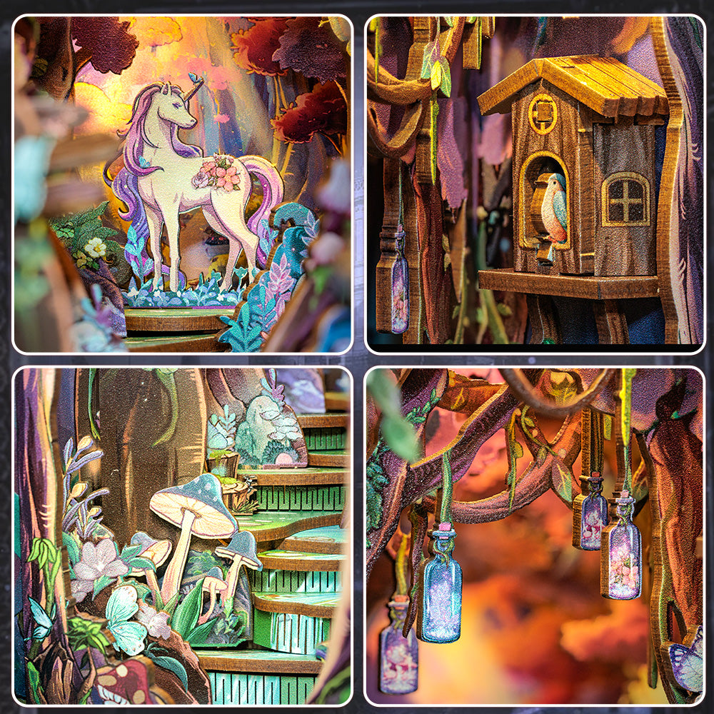 CUTEBEE DIY Book Nook Kit | The Forest Wonderland