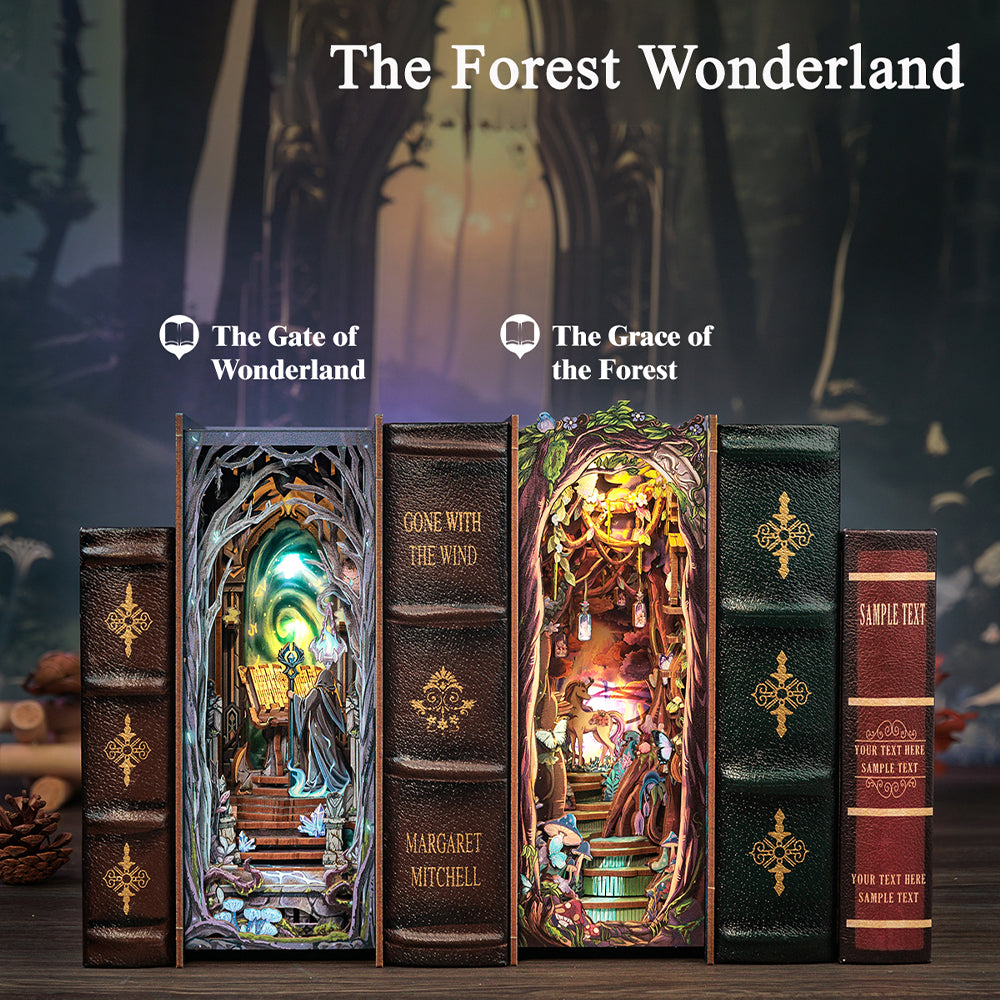 CUTEBEE DIY Book Nook Kit | The Forest Wonderland