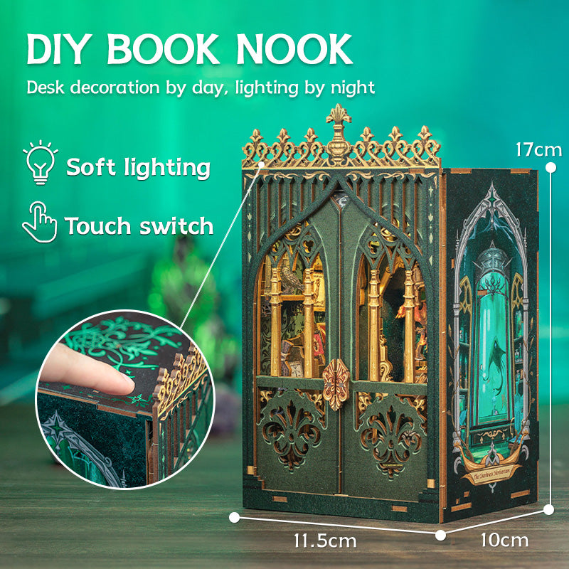 CUTEBEE DIY Book Nook Kit|The Darkness Herbarium