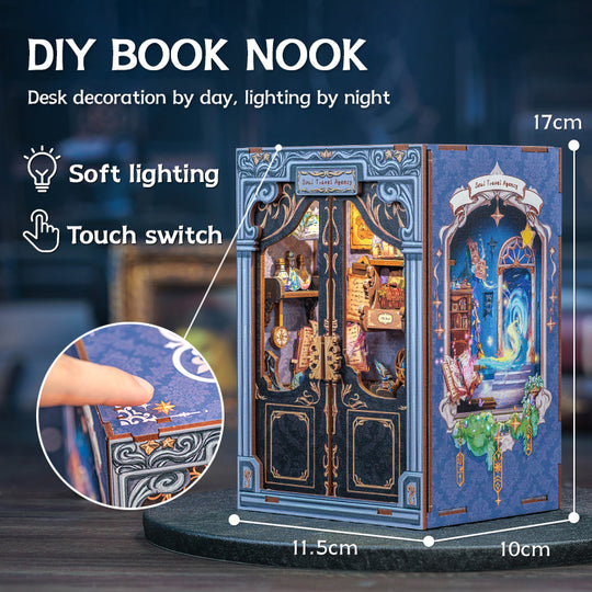 CUTEBEE DIY Book Nook Kit|Soul Travel Agency