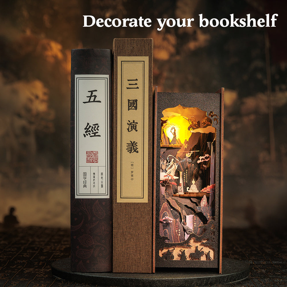 CUTEBEE DIY Book Nook Kit (The Legend of  WU KONG)