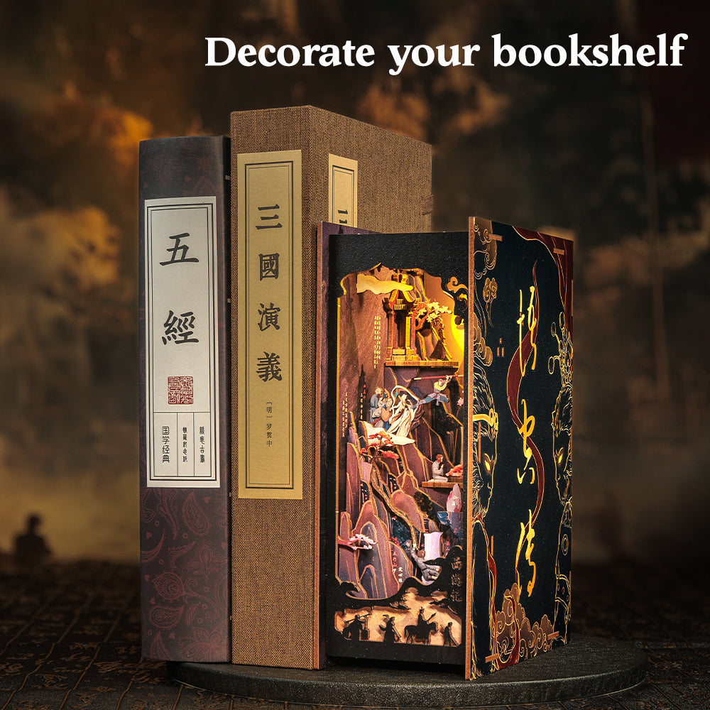 CUTEBEE DIY Book Nook Kit (The Legend of  WU KONG)