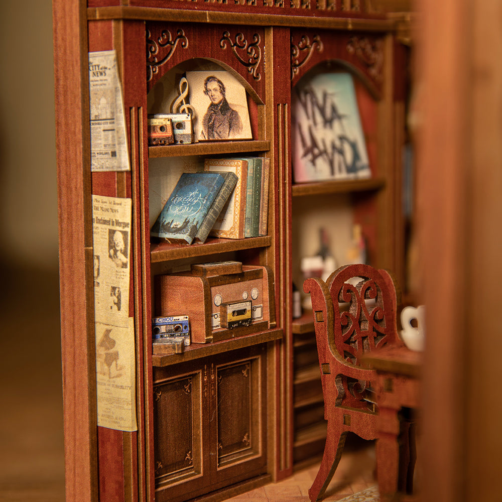 CUTEBEE DIY Book Nook Kit (The Secret Rhythm)